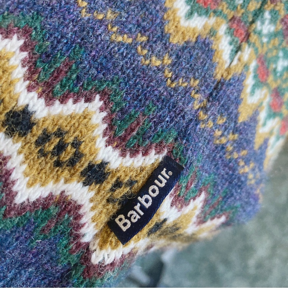 Barbour Fair Isle Wool Sweater - Picture 9 of 10